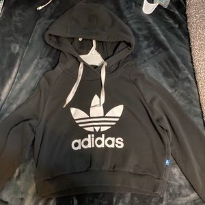 Adidas cropped hoodie